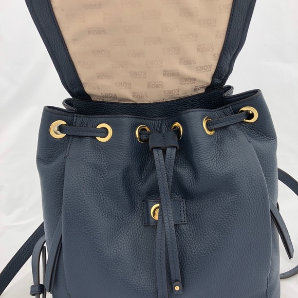 Gaby’sBags👜💕-Michael Kors Large Backpack Blue - Picture 7 of 8